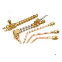 HBM 10-delers profesjonell sveisebrenner og skjærebrennersett