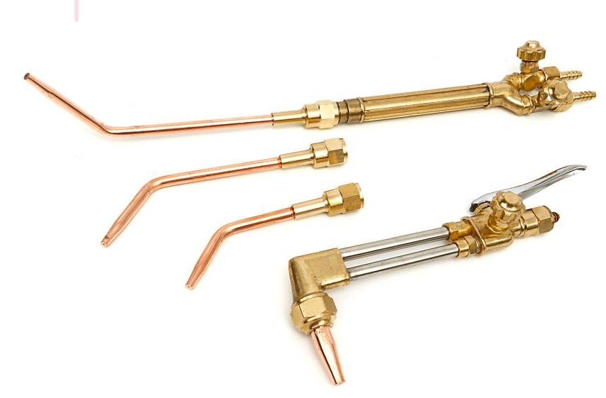 HBM 10-delers profesjonell sveisebrenner og skjærebrennersett