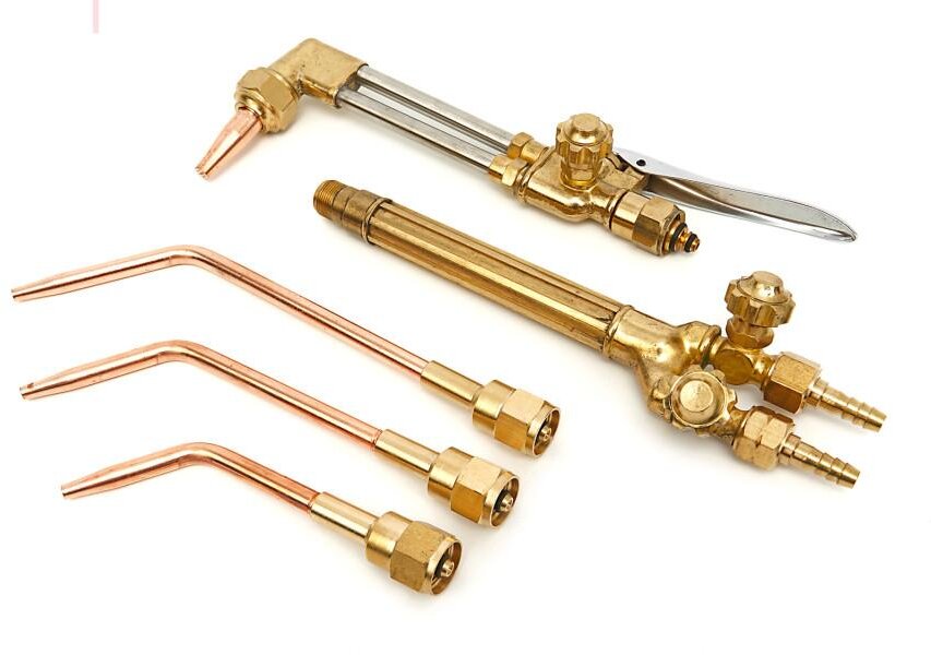 HBM 10-delers profesjonell sveisebrenner og skjærebrennersett