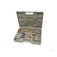 HBM 10-delers profesjonell sveisebrenner og skjærebrennersett