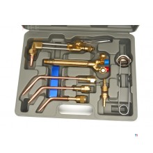 HBM 10-delers profesjonell sveisebrenner og skjærebrennersett