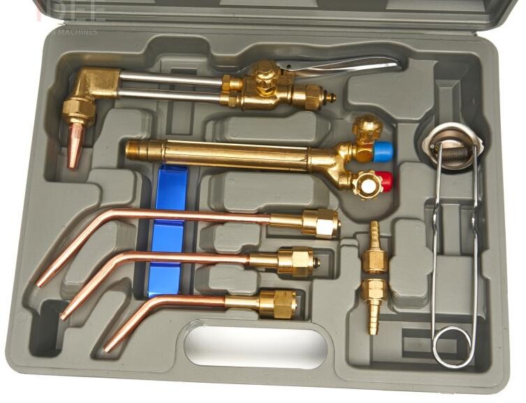 HBM 10-delers profesjonell sveisebrenner og skjærebrennersett