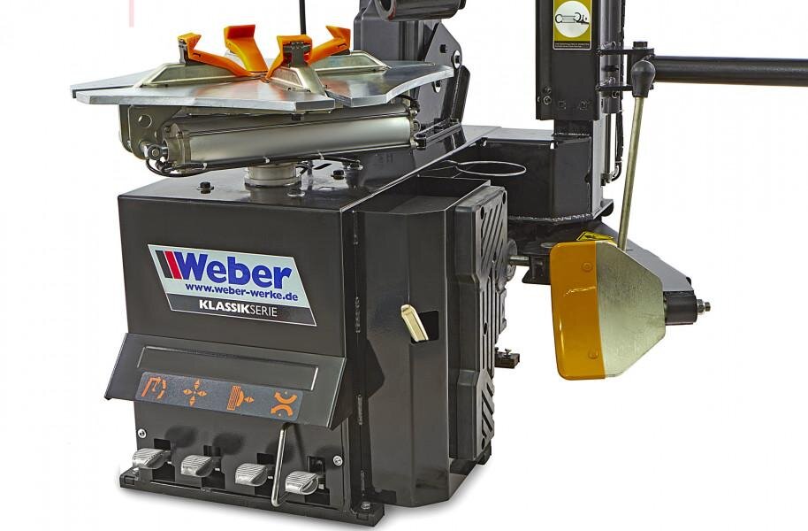 Weberwerke Profi demonteringsmaskin med hjelpearm - HEAVY DUTY - 140092A-v-1 og 40095 H-1024