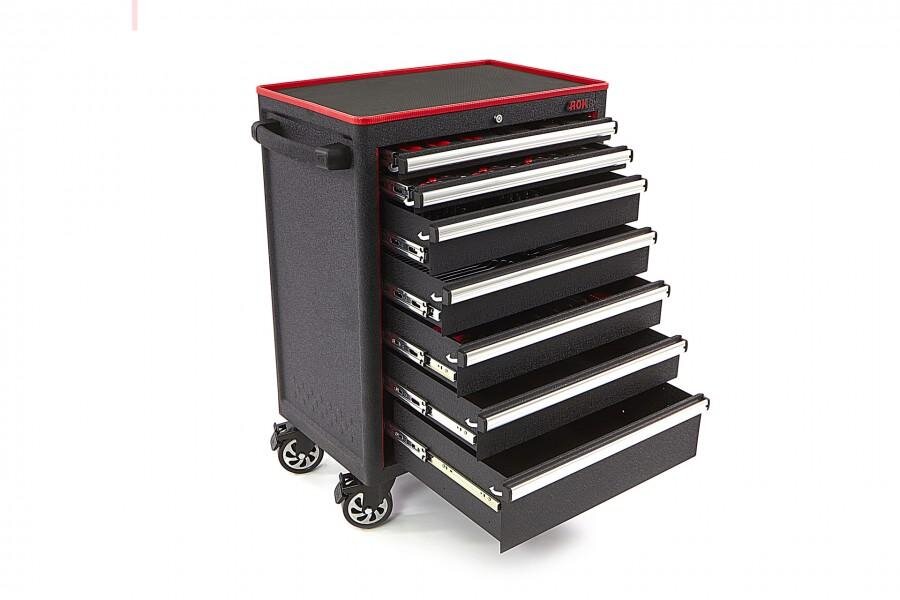 AOK Professional 249-teiliger Werkzeugwagen mit Füllung