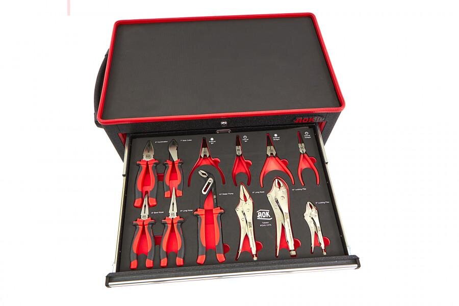 AOK Professional 249-teiliger Werkzeugwagen mit Füllung