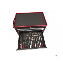 AOK Professional 249-teiliger Werkzeugwagen mit Füllung