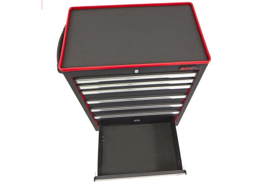 AOK Professional 249-teiliger Werkzeugwagen mit Füllung