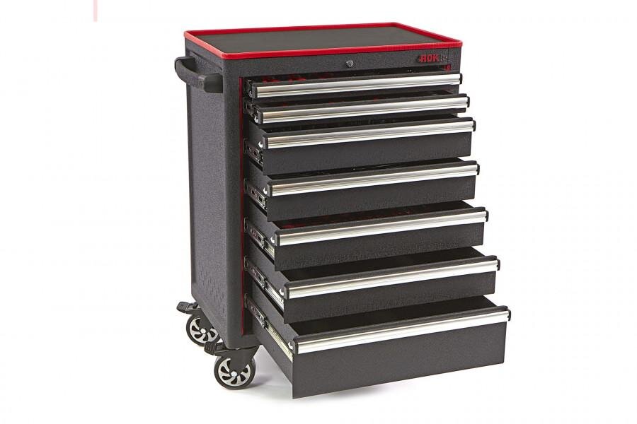 AOK Professional 249-teiliger Werkzeugwagen mit Füllung