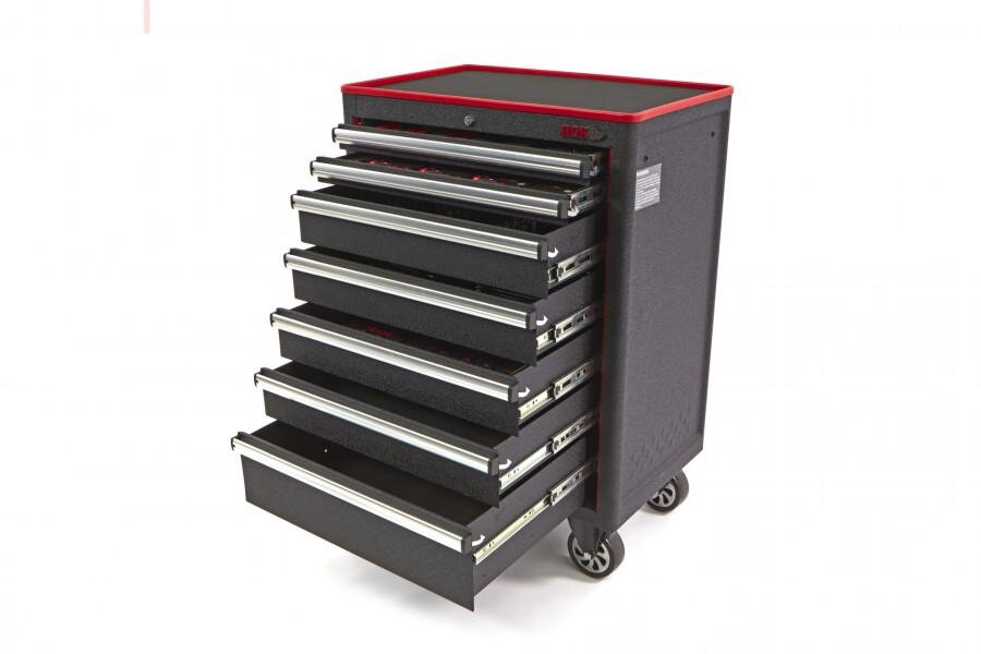 AOK Professional 249-teiliger Werkzeugwagen mit Füllung