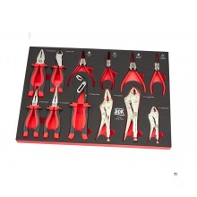 AOK Professional 249-teiliger Werkzeugwagen mit Füllung