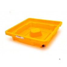 Bac de rétention et bac de récupération pour fût d'huile HBM de 42 litres