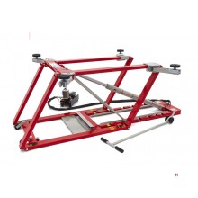 HBM 2500 kg. Rengøringsbro, Bilbro, Dækbro, Justerbar, Ekstra lav