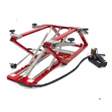 HBM 2500 kg. Rengøringsbro, Bilbro, Dækbro, Justerbar, Ekstra lav