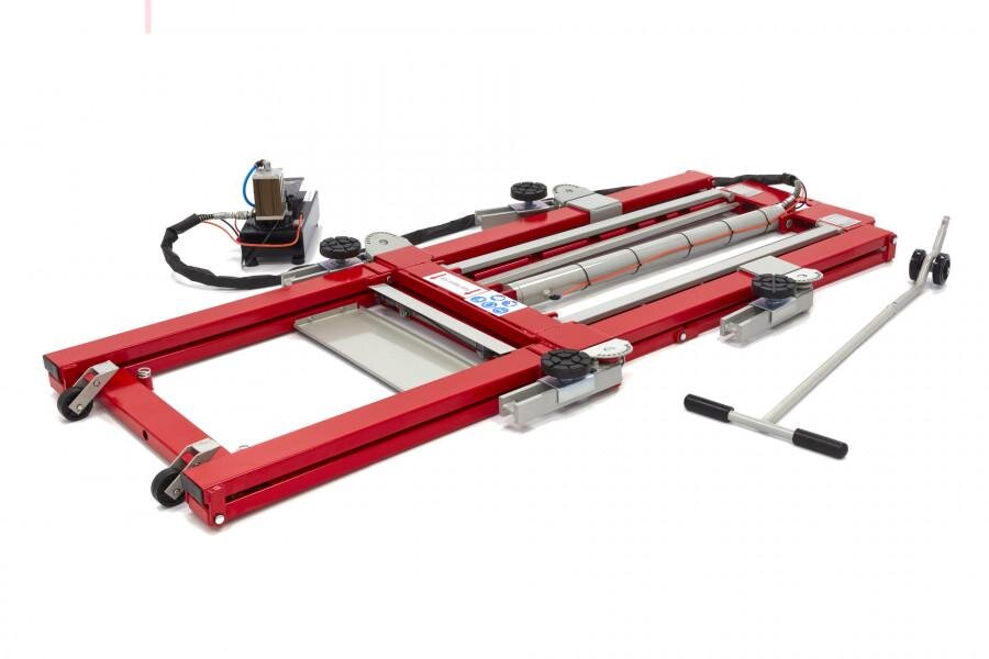 HBM 2500 kg. Rengøringsbro, Bilbro, Dækbro, Justerbar, Ekstra lav