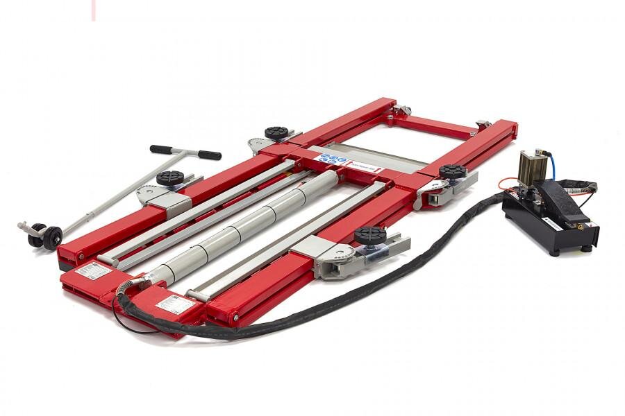 HBM 2500 kg. Rengøringsbro, Bilbro, Dækbro, Justerbar, Ekstra lav