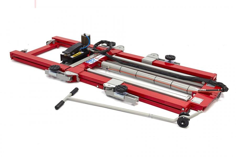 HBM 2500 kg. Rengøringsbro, Bilbro, Dækbro, Justerbar, Ekstra lav