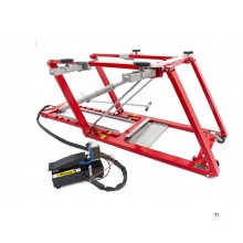 HBM 2500 kg. Rengøringsbro, Bilbro, Dækbro, Justerbar, Ekstra lav