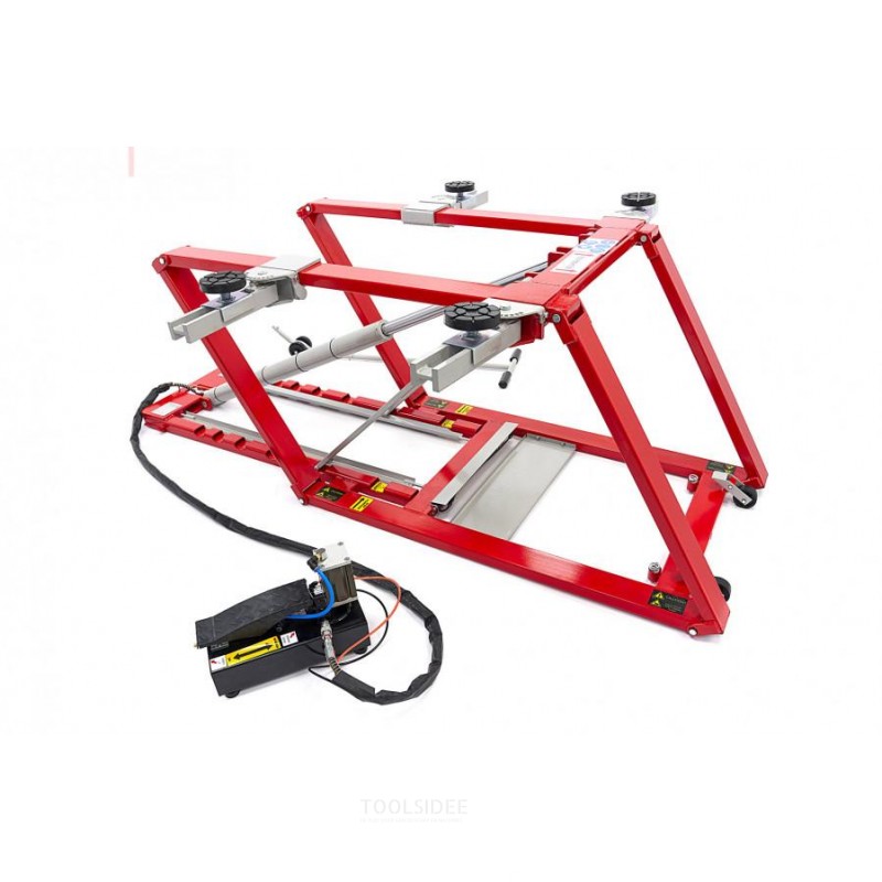 HBM 2500 kg. Rengjøringsbro, Bilbro, Dekkbro, Justerbar, Ekstra lav