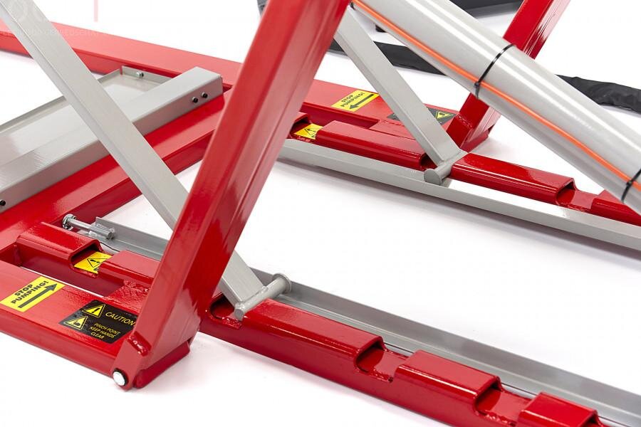 HBM 2500 kg. Rengøringsbro, Bilbro, Dækbro, Justerbar, Ekstra lav