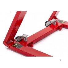 HBM 2500 kg. Rengøringsbro, Bilbro, Dækbro, Justerbar, Ekstra lav