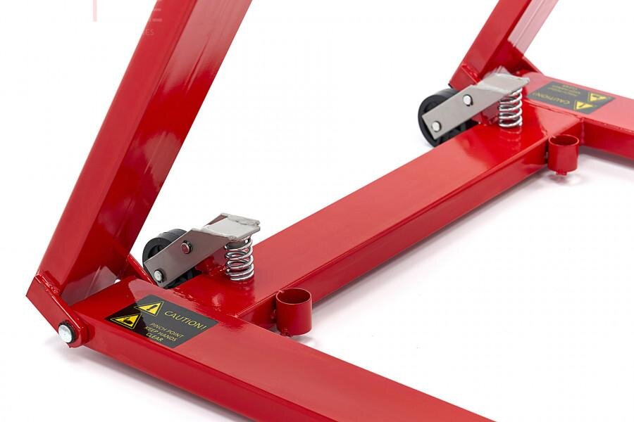 HBM 2500 kg. Rengøringsbro, Bilbro, Dækbro, Justerbar, Ekstra lav