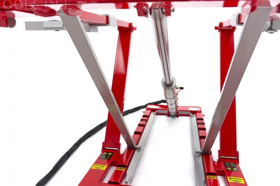 HBM 2500 kg. Rengøringsbro, Bilbro, Dækbro, Justerbar, Ekstra lav