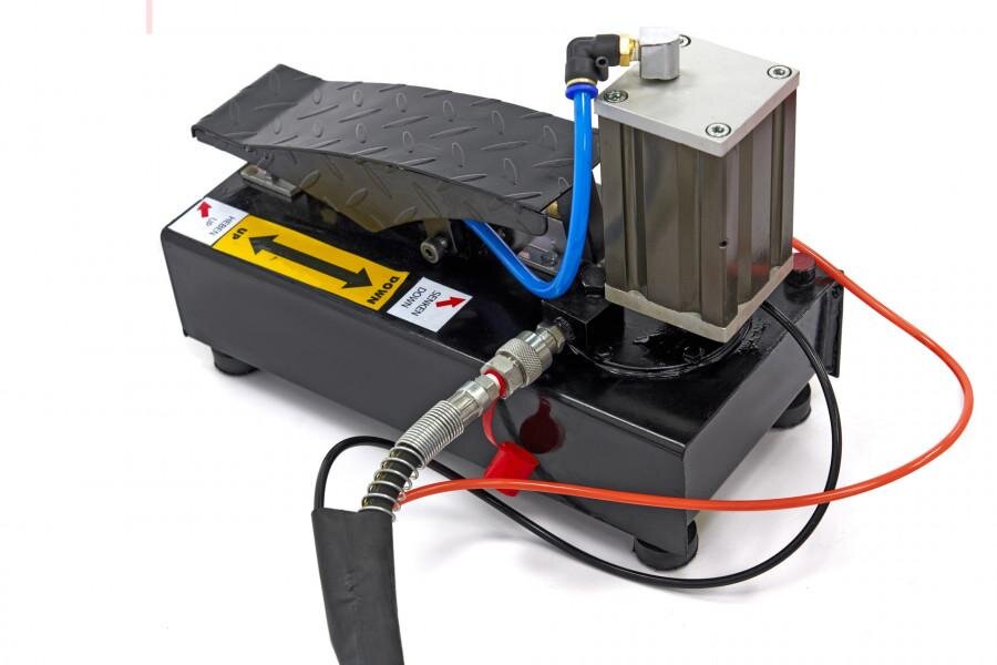 HBM 2500 kg. Rengøringsbro, Bilbro, Dækbro, Justerbar, Ekstra lav