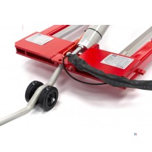 HBM 2500 kg. Rengøringsbro, Bilbro, Dækbro, Justerbar, Ekstra lav