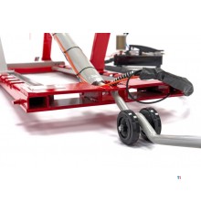 HBM 2500 kg. Rengøringsbro, Bilbro, Dækbro, Justerbar, Ekstra lav