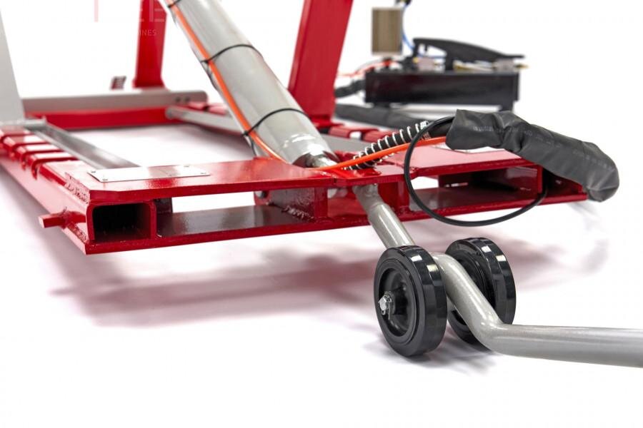 HBM 2500 kg. Rengøringsbro, Bilbro, Dækbro, Justerbar, Ekstra lav