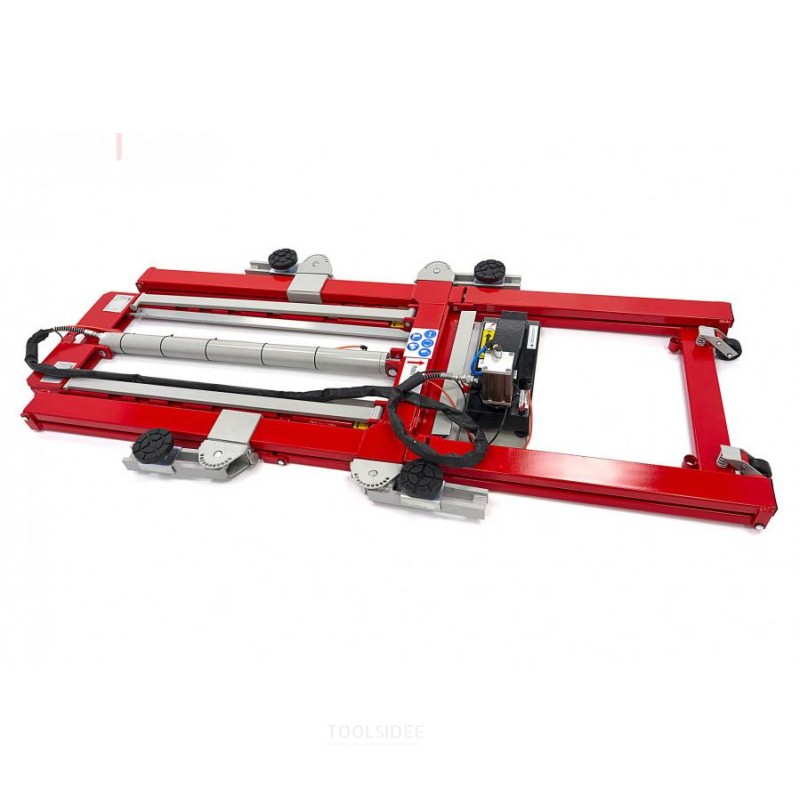 HBM 2500 kg. Rengjøringsbro, Bilbro, Dekkbro, Justerbar, Ekstra lav
