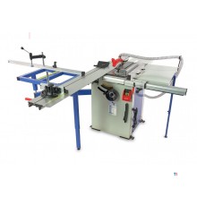 HBM 1600 Professional Plattensäge, Kreissägetisch mit Rollentisch