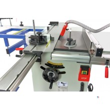 HBM 1600 Professional Plattensäge, Kreissägetisch mit Rollentisch
