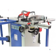 HBM 1600 Professional Plattensäge, Kreissägetisch mit Rollentisch