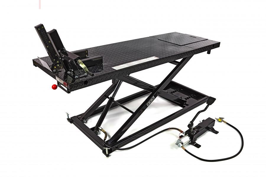 HBM 500 Motorcycle Lift Table - Black