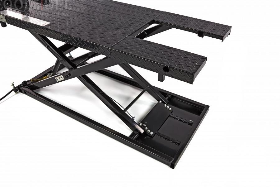 HBM 500 Motorcycle Lift Table - Black