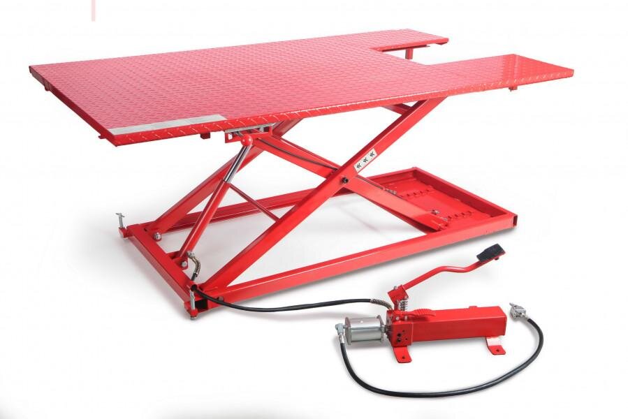 HBM 400 Quad, Trike Motorcycle Lift Table - Red HBM 400 Quad, Trike Motorcycle Lift Table - Red