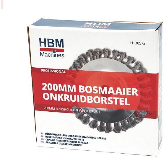 HBM 200 mm. Wildkrautbürste für die Motorsense HBM 200 mm. Wildkrautbürste für die Motorsense