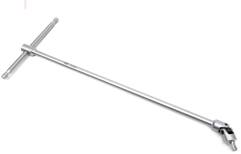 HBM Ekstra Lang T-nøkkel Med Kardanledd 400 mm. Med 1/4” opptak
