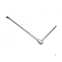 HBM Ekstra Lang T-nøkkel Med Kardanledd 400 mm. Med 1/4” opptak