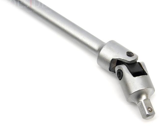 HBM Ekstra Lang T-nøkkel Med Kardanledd 400 mm. Med 1/4” opptak
