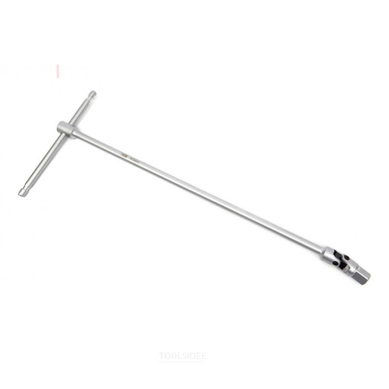 HBM Ekstra Lang T-Nøgle Med Kardanled 400 mm. Med 1/2” optagelse