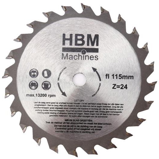 HBM 115 x 10 x 1,7 mm. Widia savklinge