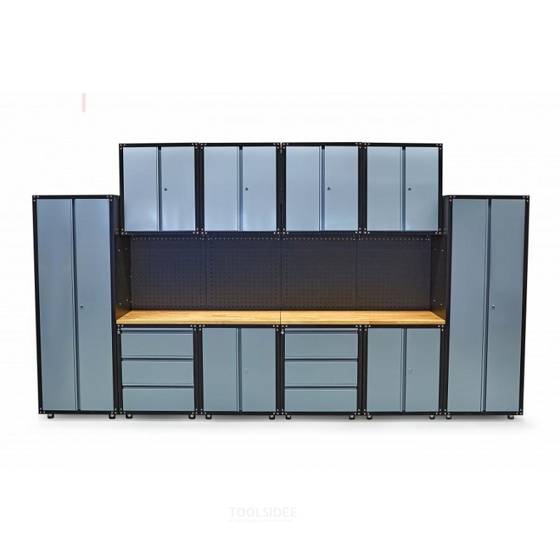 HBM premium verkstedsystem, 16 jakaja, koko