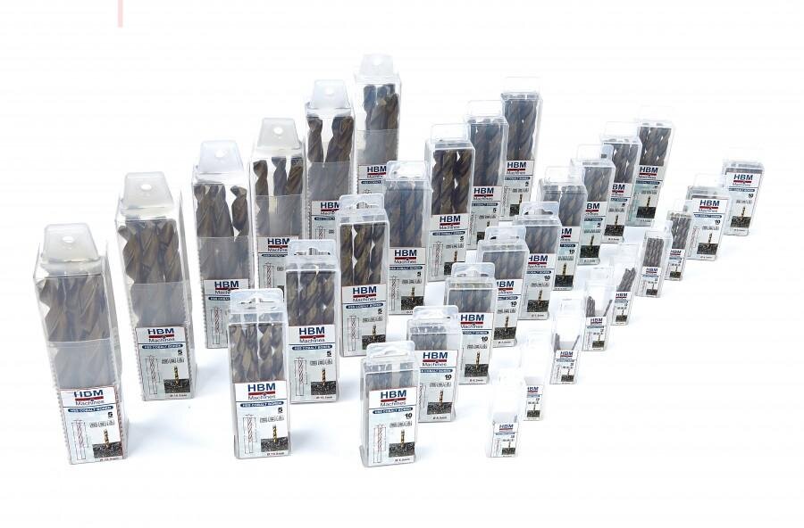 HBM 7,9 mm koboltbor Pakket per 10 stk HBM 7,9 mm koboltbor Pakket per 10 stk