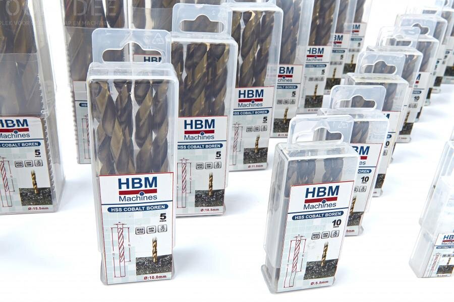 HBM 7,9 mm koboltbor Pakket per 10 stk HBM 7,9 mm koboltbor Pakket per 10 stk