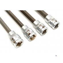 HBM 4-delt drivakselskruer Nøglefatningssæt M8-M14 800 mm ½”