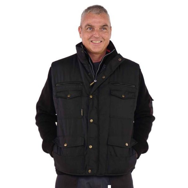 Storvik Pocket Bodywarmer Sort str. M
