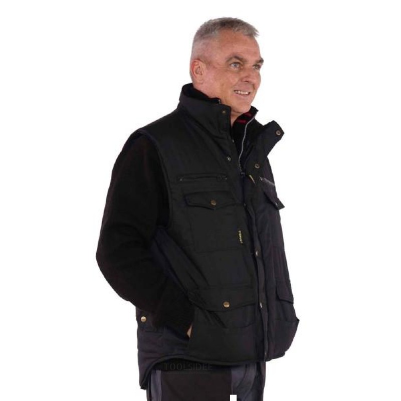 Storvik Pocket Bodywarmer Sort str. L