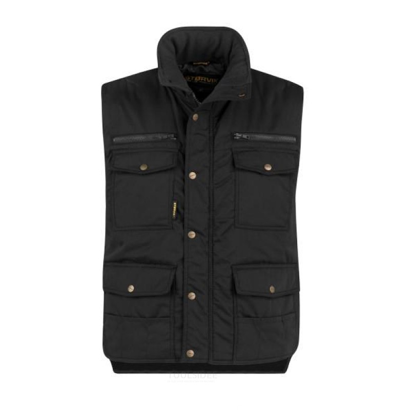 Storvik Pocket Bodywarmer Sort Str. XL